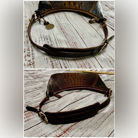 Brahmin Karissa Embossed Leather Shoulder Bag - Picture 5 of 12